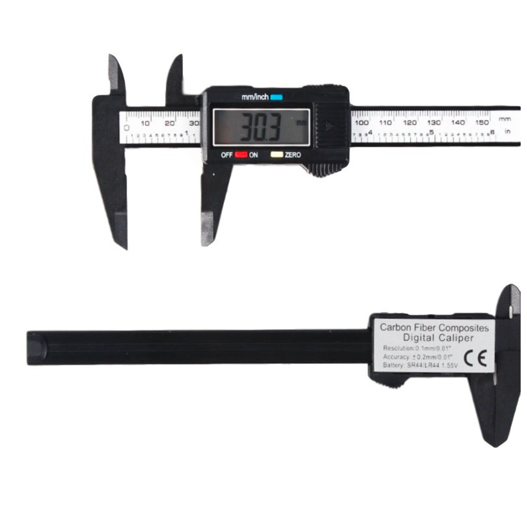 Carbon Fiber Composites Digital Caliper 