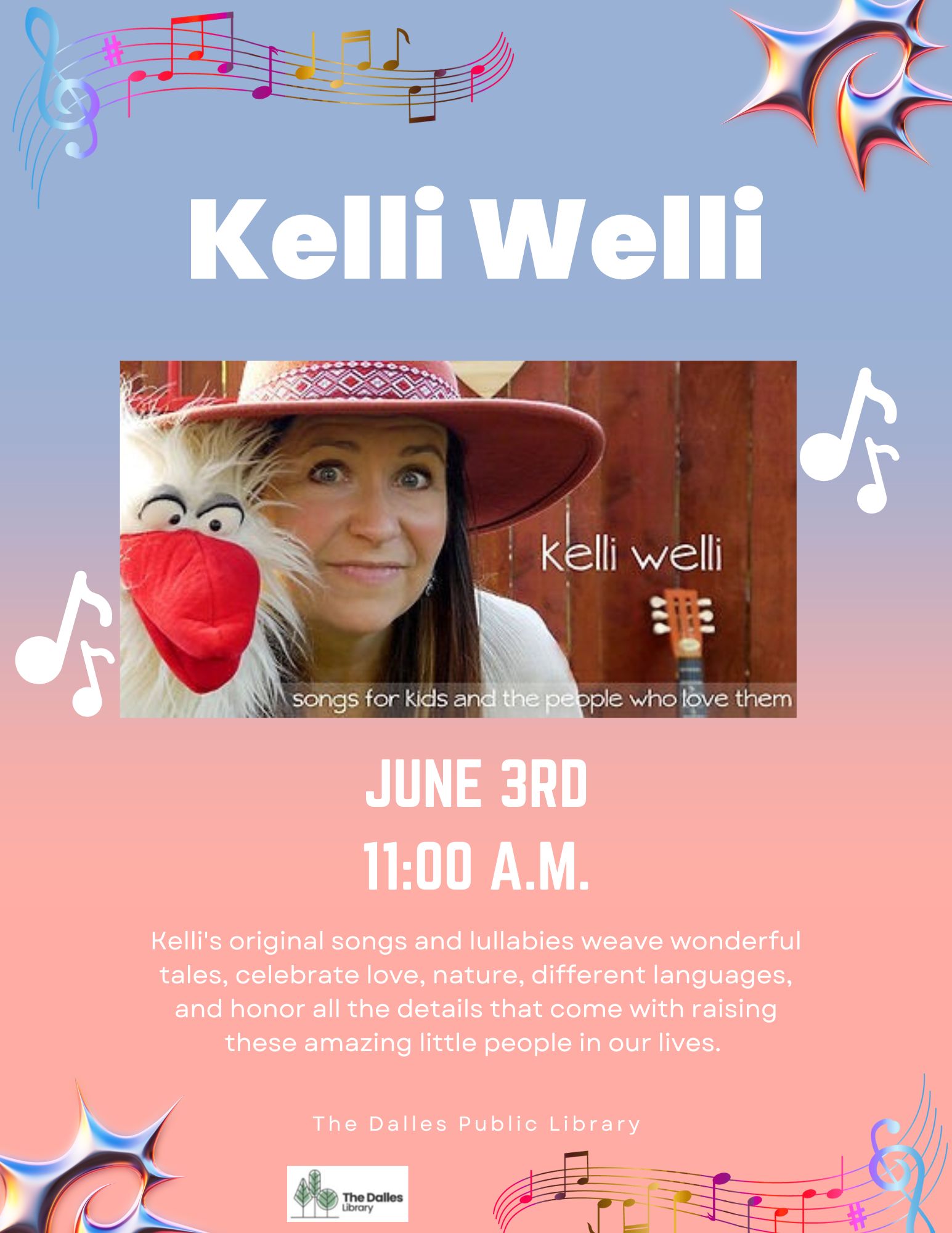 Kelli Welli performing at 11:00