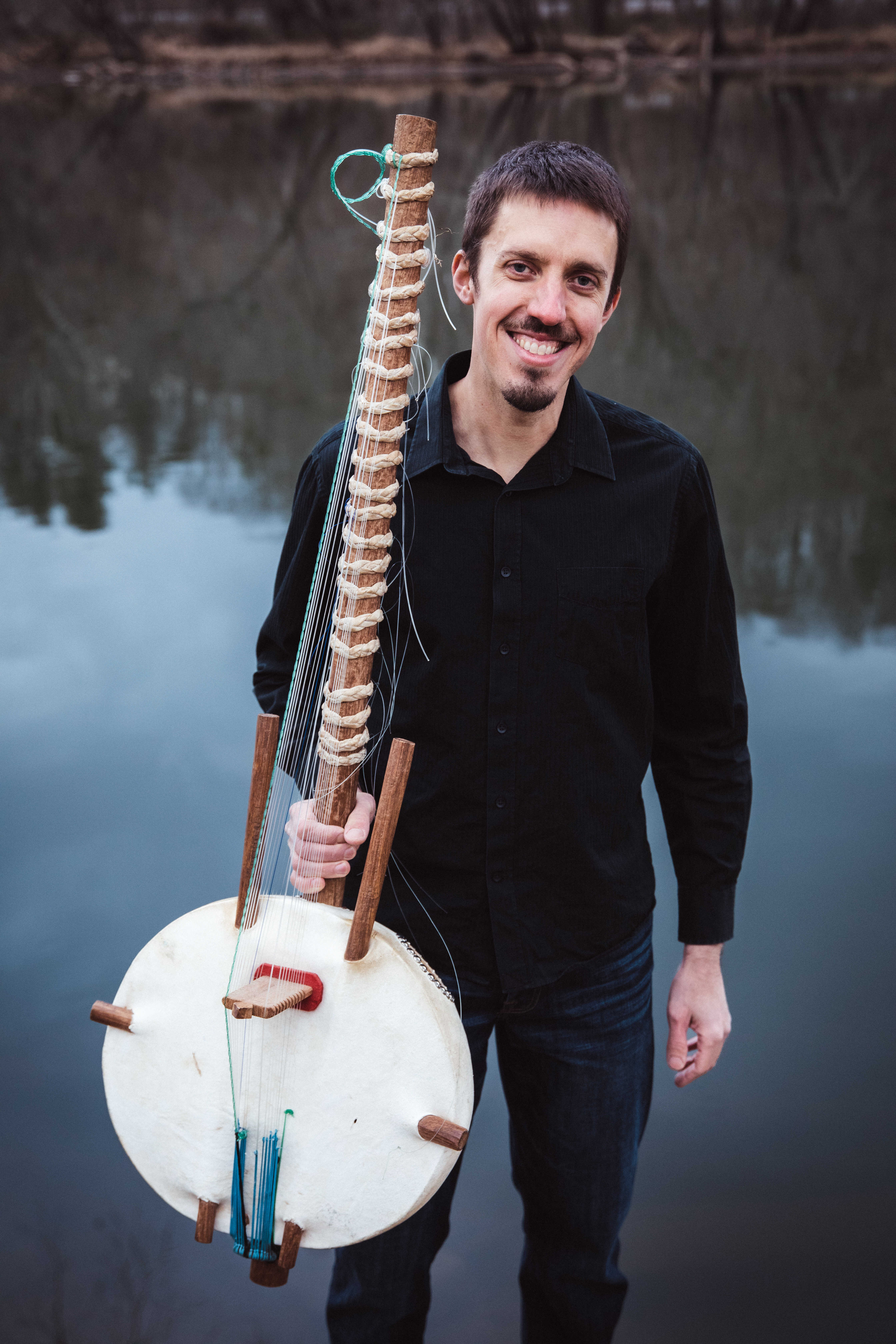 Sean Gaskell will perform on the West African kora
