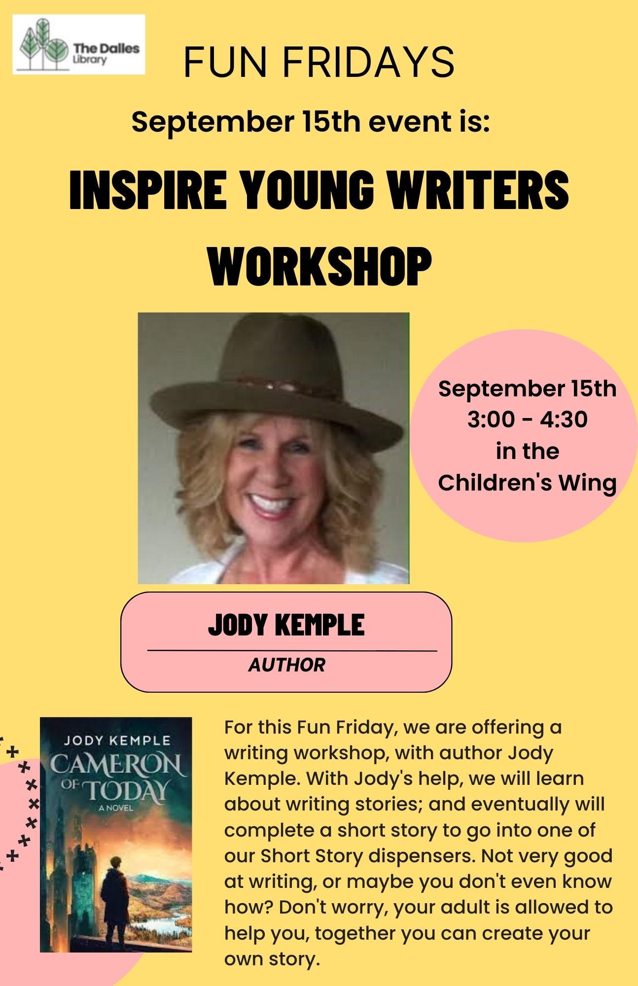 Inspire Young Writers workshop