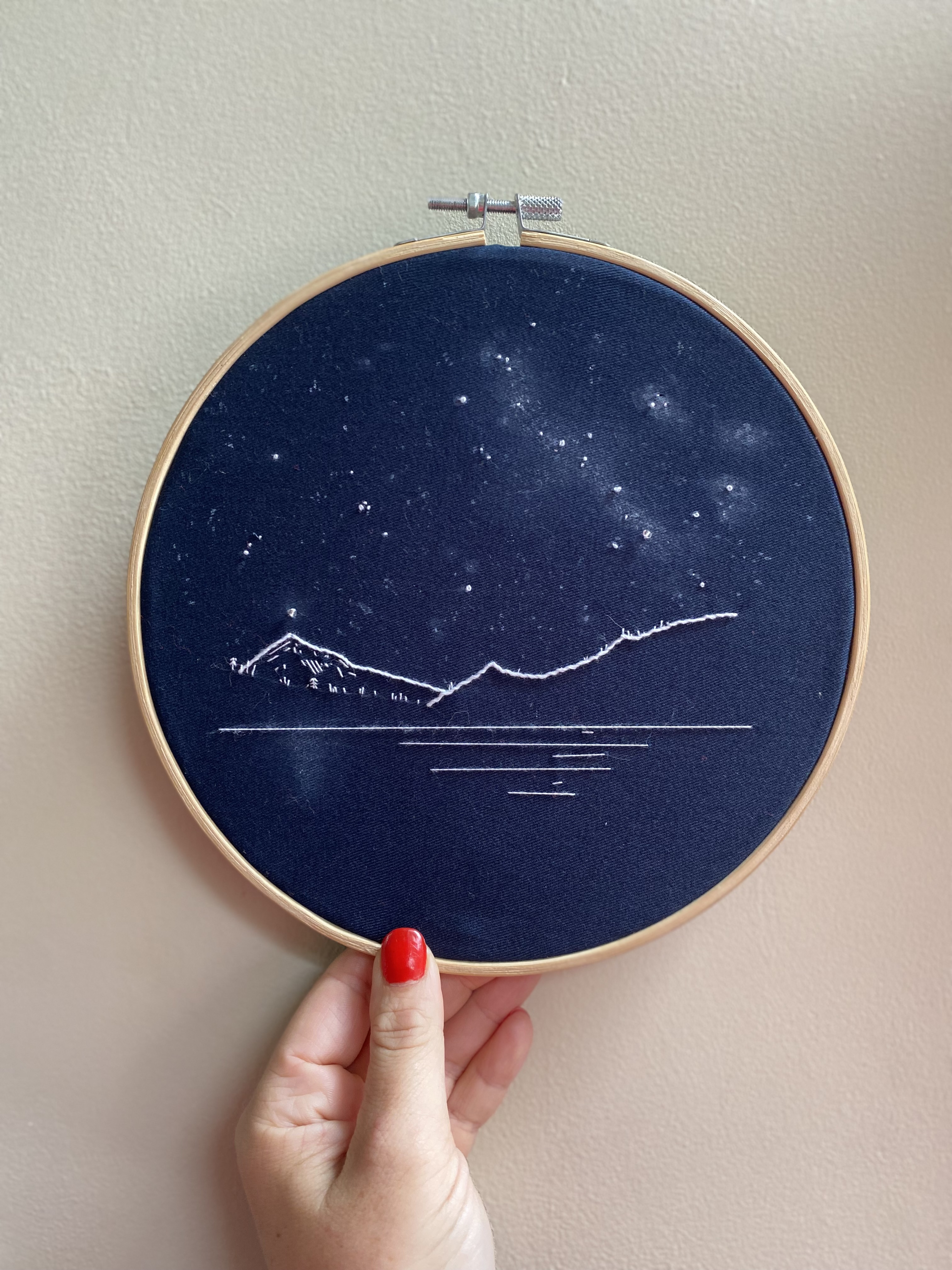 Summer Nights Embroidery Craft