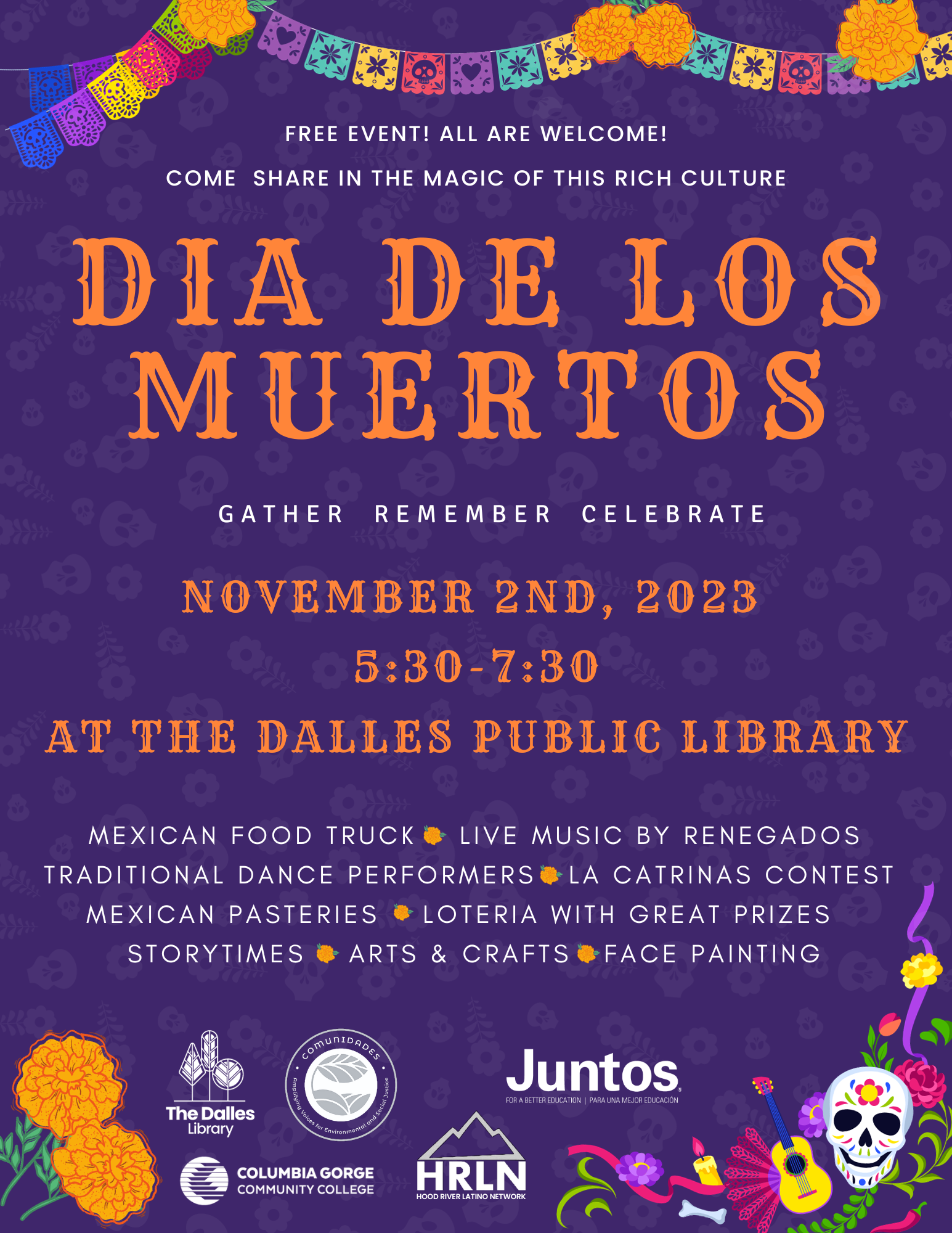 Day of the Dead Event Flyer