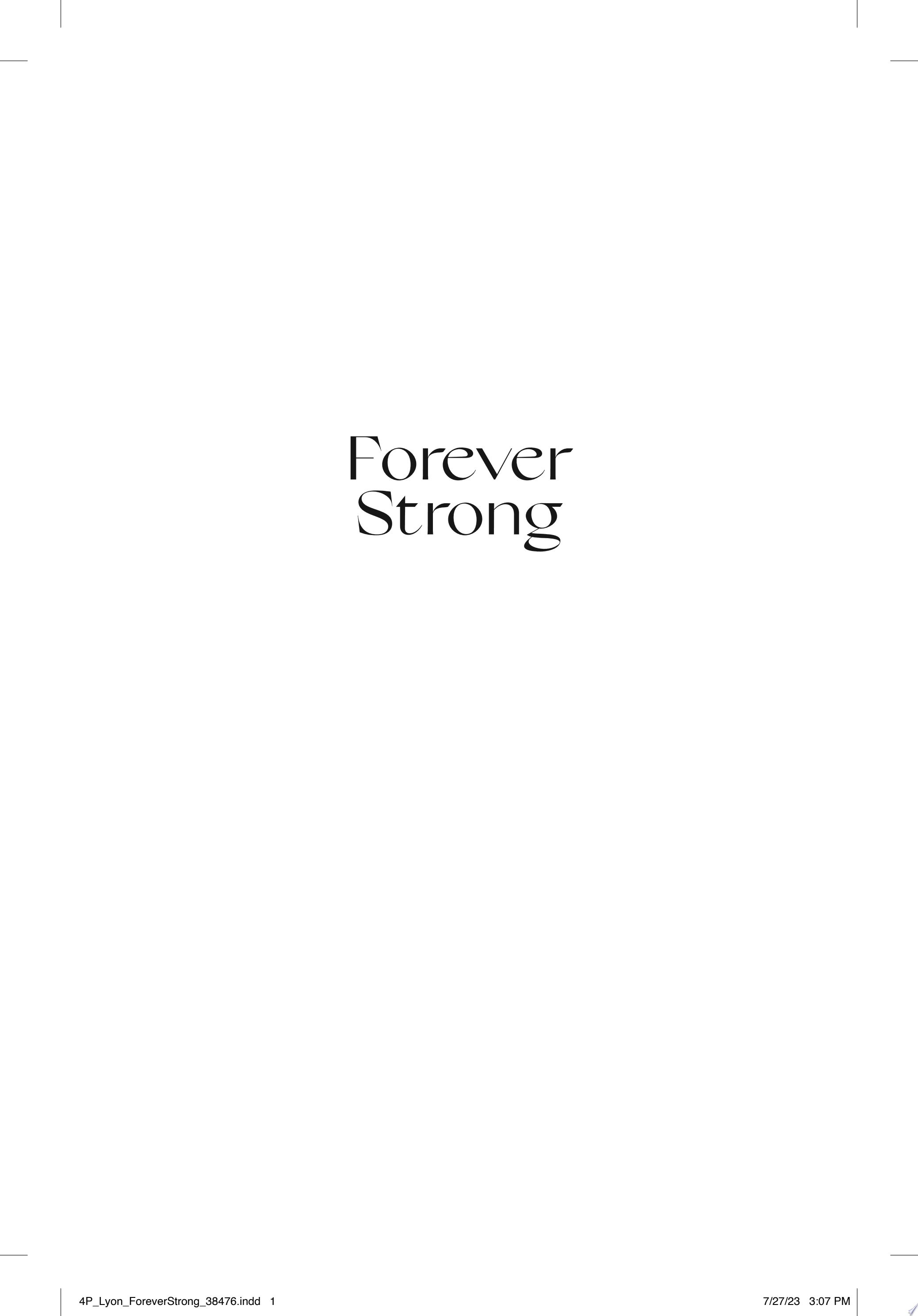 Image for "Forever Strong"