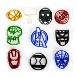 Superhero Cookie Cutters