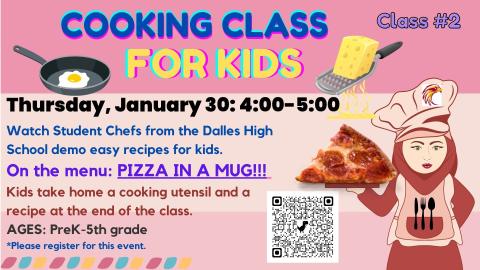 Kid-Friendly Cooking Class with TDHS