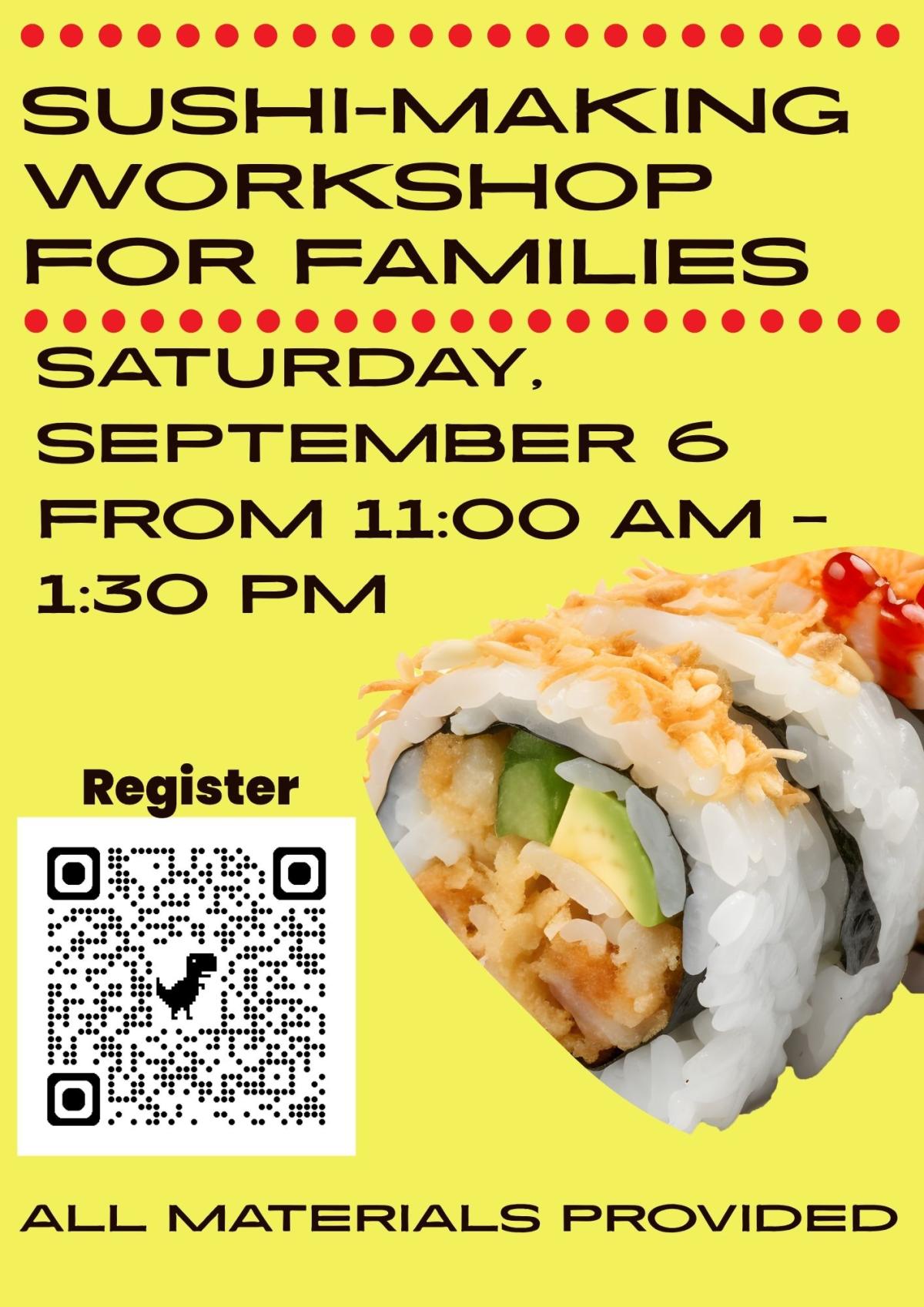 Sushi Making for Families