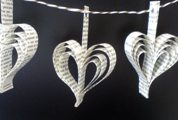 heart shaped garland