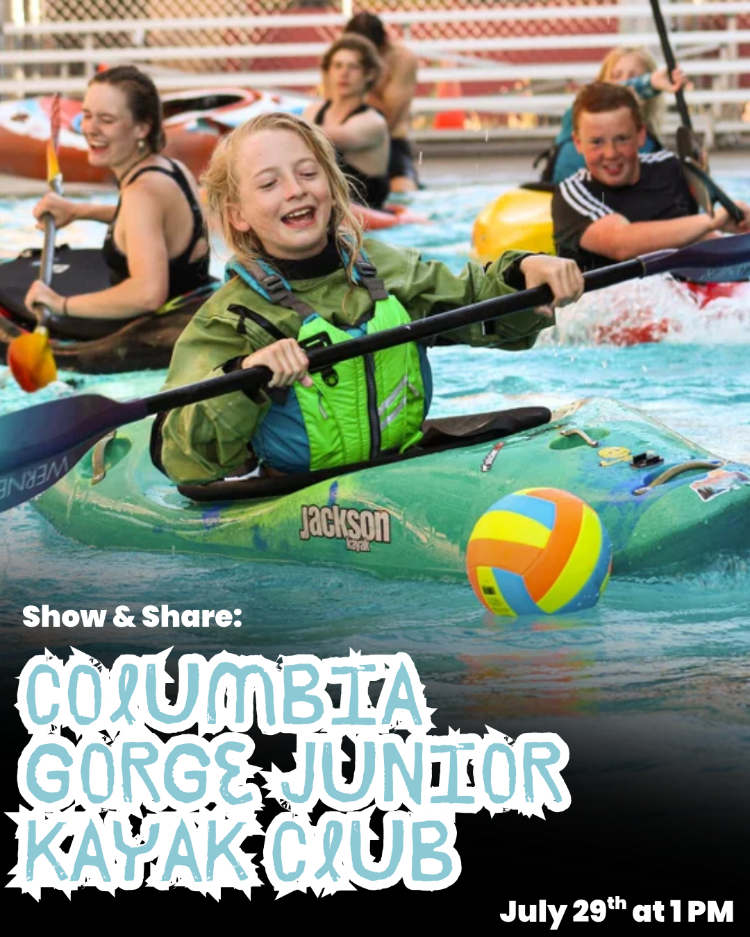 Columbia Gorge Junior Kayak Club 