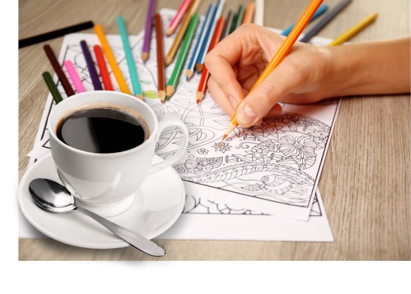 Coffee and Coloring